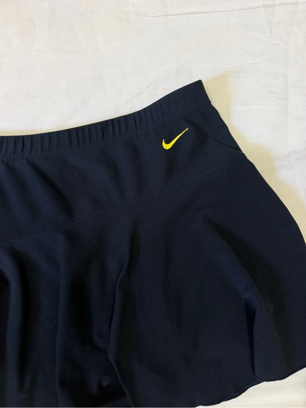 Nike Dri-Fit Mini Pleated Athletic Skirt Navy Blue Tennis Golf Preppy SZ Medium
